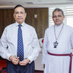 The 16th Anglican Bishop of Colombo, Right Reverend Dushantha Lakshman Rodrigo paid a courtesy visit.