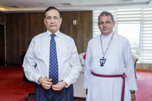 The 16th Anglican Bishop of Colombo, Right Reverend Dushantha Lakshman Rodrigo paid a courtesy visit.